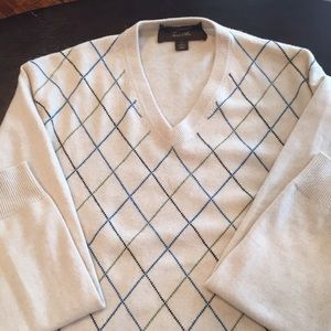 Tasso Elba cashmere men's sweater